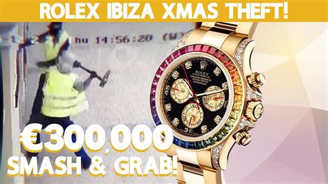 ibiza rolex robbery|watch mugshot ibiza.